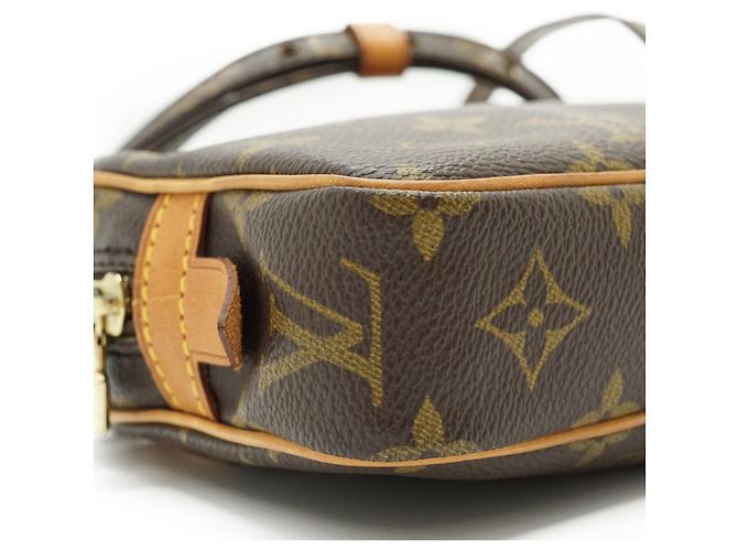 Louis Vuitton Monogram Pochette Marly Bandouliere Marrone - vista 7