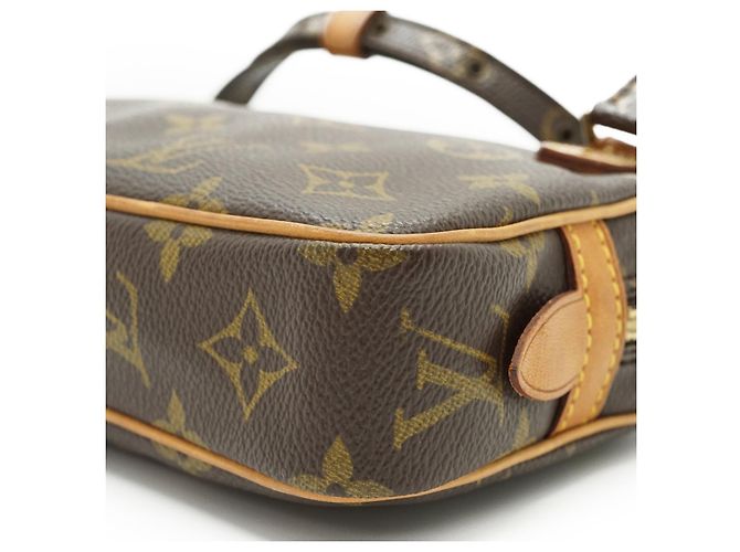 Louis Vuitton Monogram Pochette Marly Bandouliere Marrone - vista 8