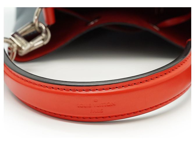 Néonoé Louis Vuitton Epi Neonoe MM Indigo Colorblock Rot Blau - Ansicht 10
