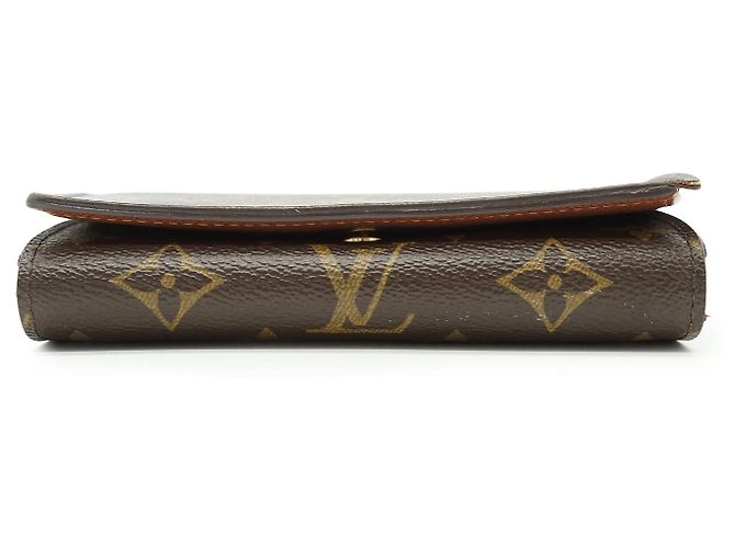 Louis Vuitton Cartera Bifold Monogram Portefeuille Tresor Castaño - vista 5