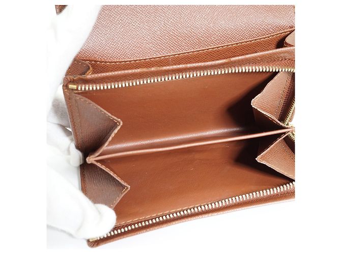 Louis Vuitton Cartera Bifold Monogram Portefeuille Tresor Castaño - vista 9