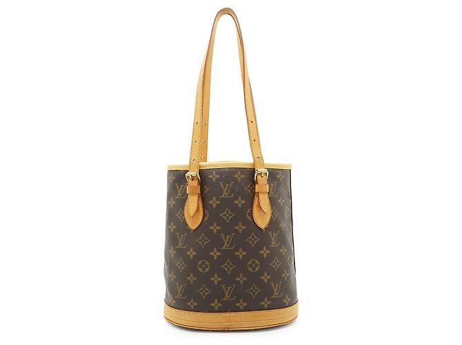 Louis Vuitton Monogram Marais Bucket PM Brown Beige - view 2