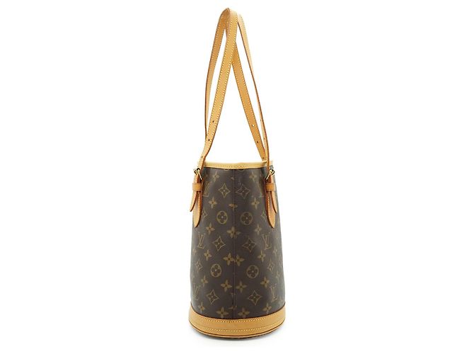 Louis Vuitton Monogram Marais Bucket PM Brown Beige - view 4