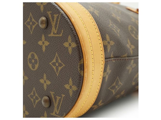 Louis Vuitton Monogram Marais Bucket PM Brown Beige - view 7