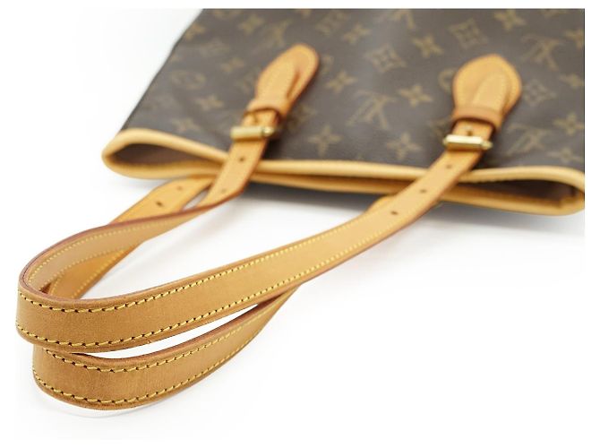 Louis Vuitton Monogram Marais Bucket PM Brown Beige - view 9