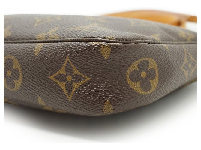 Louis Vuitton Monogram Pochette Accessoires Long Strap Brown - view 8