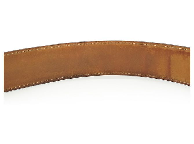 Louis Vuitton Cinto Monogram LV Initiales 85/34 Marrom - vista 10