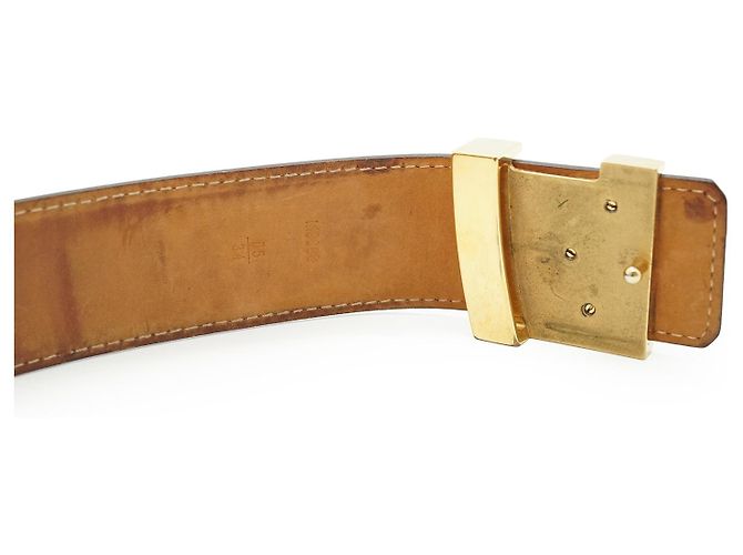 Louis Vuitton Cinto Monogram LV Initiales 85/34 Marrom - vista 11