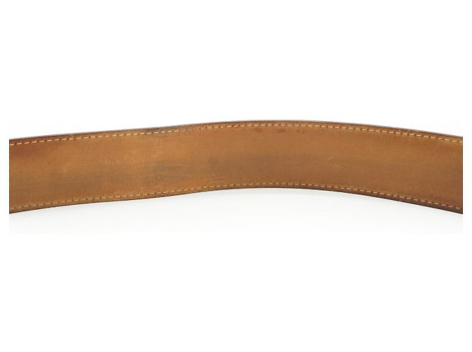 Louis Vuitton Cinto Monogram LV Initiales 85/34 Marrom - vista 9