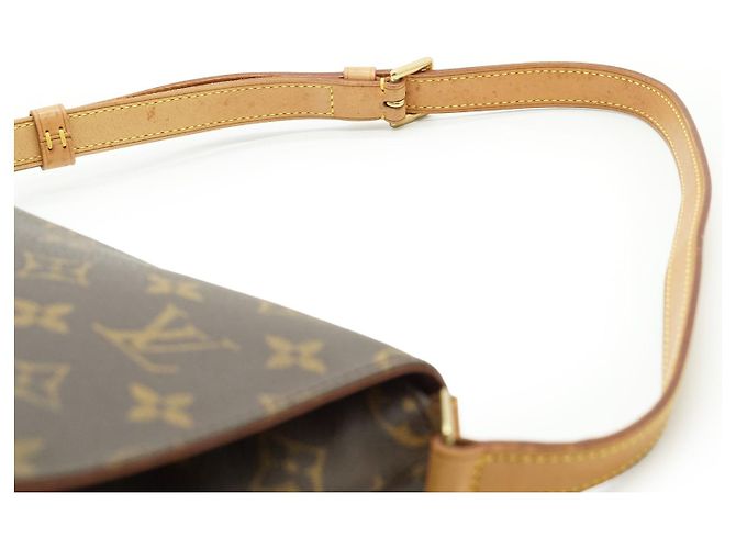 Louis Vuitton Monogram Musette Tango Marrone Senape - vista 10