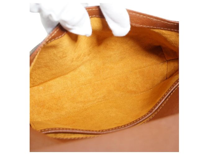 Louis Vuitton Monogram Musette Tango Marrone Senape - vista 13