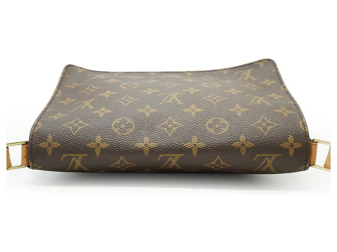 Louis Vuitton Monogram Musette Tango Marrone Senape - vista 8