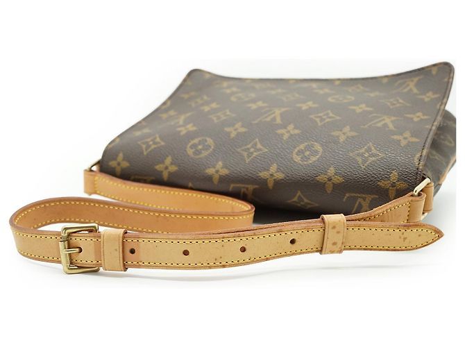 Louis Vuitton Monogram Musette Tango Marrone Senape - vista 9