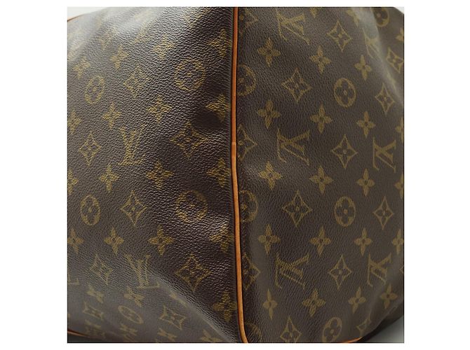 Louis Vuitton Monogram Keepall 60 Marron Toile et Cuir - vue 7