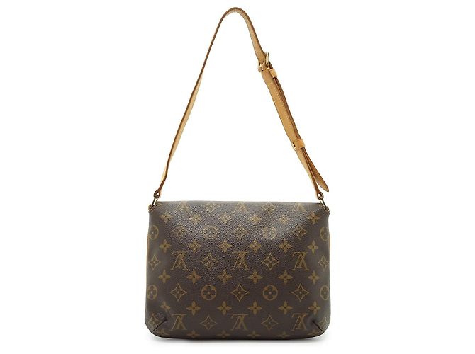 Louis Vuitton Monogram Musette Tango Brown Mustard - view 2