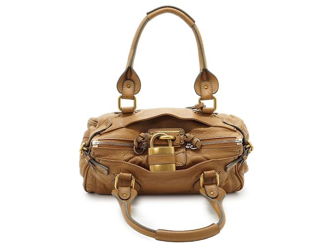 Chloé Paddington Handbag Medium Brown Dark brown - view 8