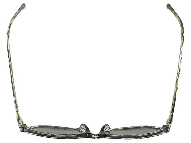 Chanel Gafas de sol CC montura carey Azul Verde - vista 7