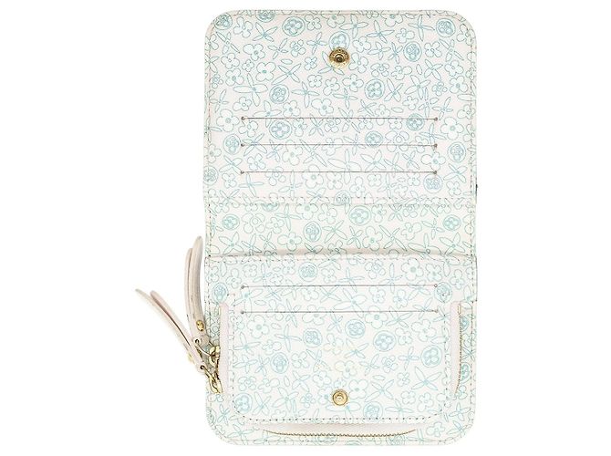 Louis Vuitton Monogram Porte Monnaie Insolite Compact Wallet Marrom Rosa - vista 11