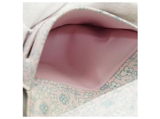Louis Vuitton Monogram Porte Monnaie Insolite Compact Wallet Marrom Rosa - vista 13