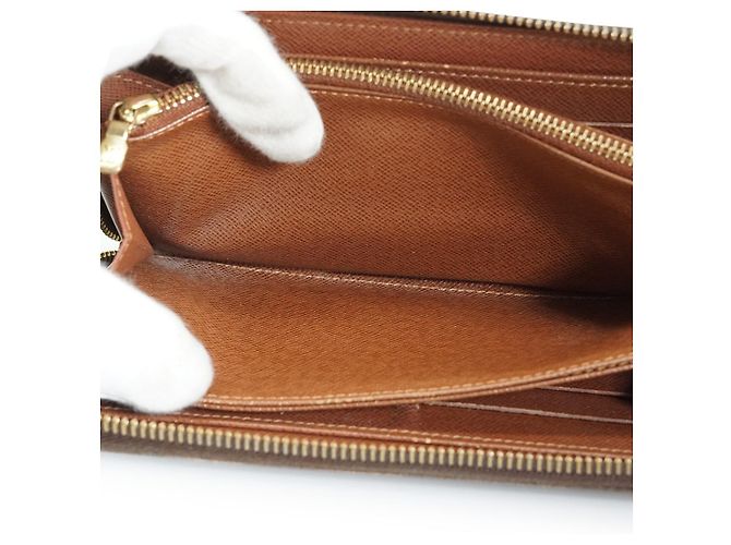 Louis Vuitton Portefeuille Zippy Long Monogram Marron - vue 13