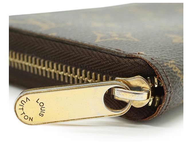 Louis Vuitton Portefeuille Zippy Long Monogram Marron - vue 7