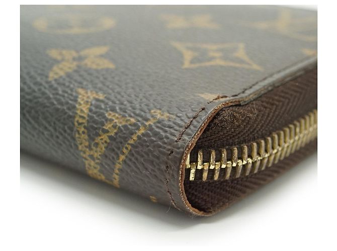 Louis Vuitton Portefeuille Zippy Long Monogram Marron - vue 8