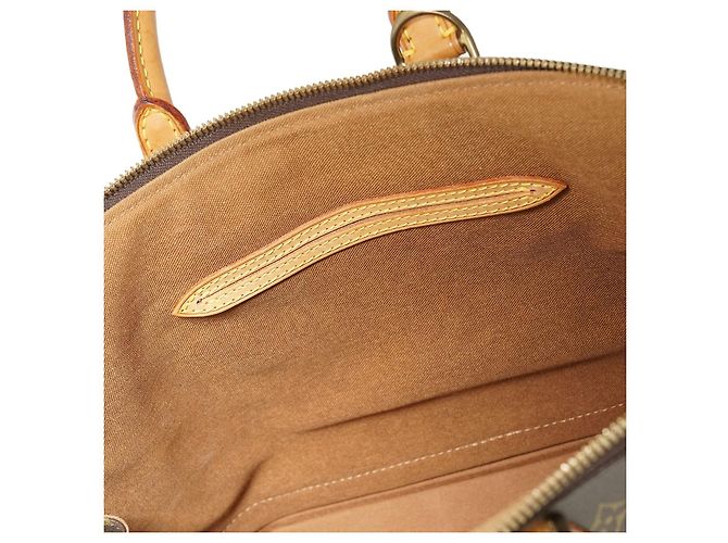 Louis Vuitton Monogram Alma PM Marrón Lona y Cuero Castaño - vista 13
