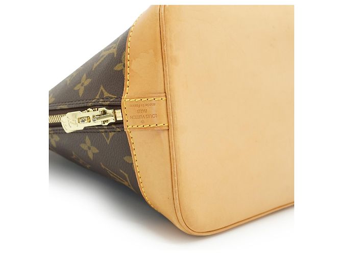 Louis Vuitton Monogram Alma PM Marrón Lona y Cuero Castaño - vista 6