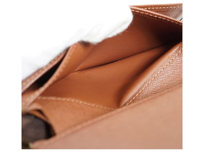 Louis Vuitton Monogram Zippy Compact Wallet Brown - view 13