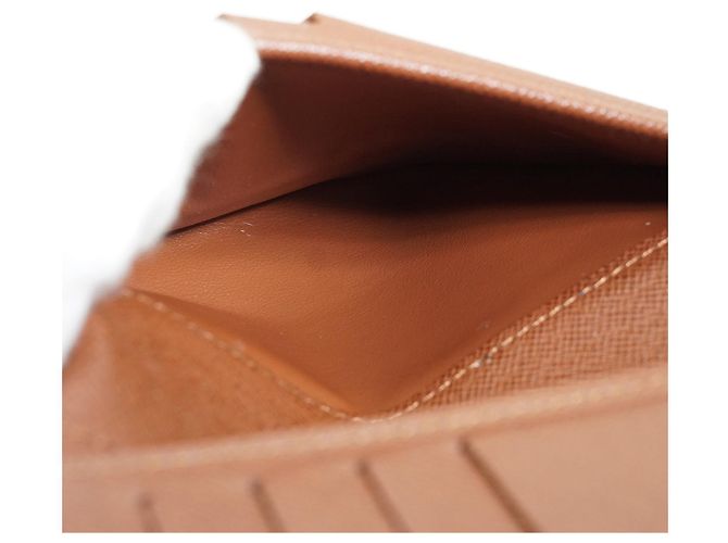 Louis Vuitton Monogram Zippy Compact Wallet Brown - view 14