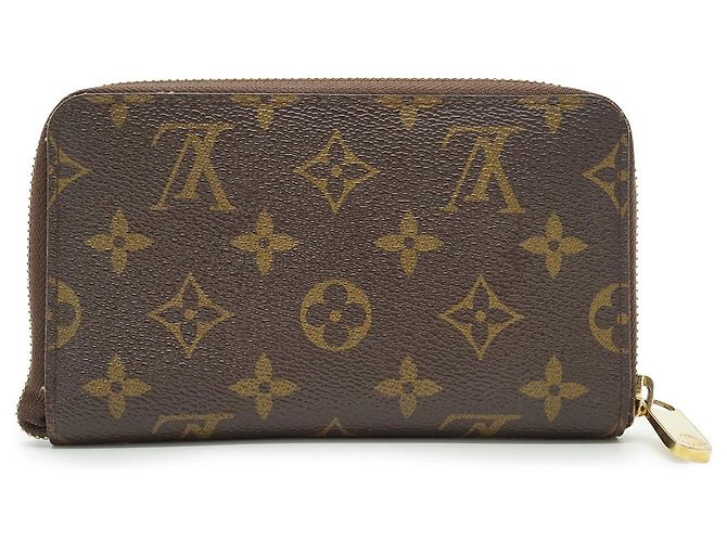 Louis Vuitton Monogram Zippy Compact Wallet Brown - view 2
