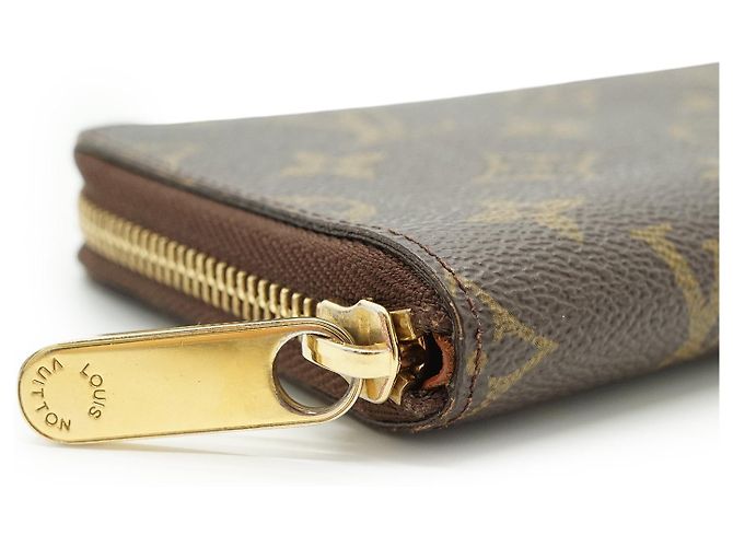 Louis Vuitton Monogram Zippy Compact Wallet Brown - view 7