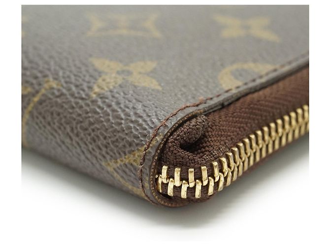 Louis Vuitton Monogram Zippy Compact Wallet Brown - view 8