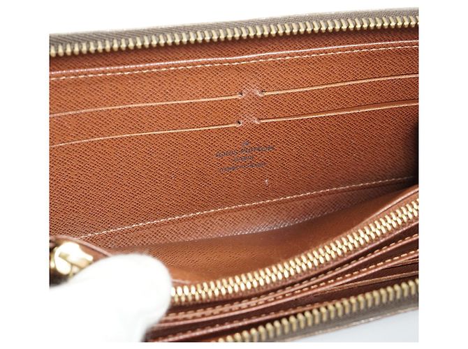 Louis Vuitton Portefeuille Zippy Long Monogram Marron - vue 11