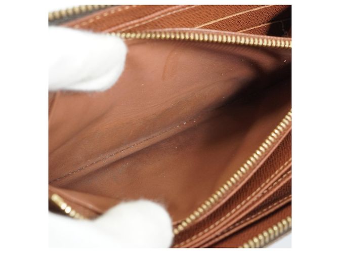 Louis Vuitton Portefeuille Zippy Long Monogram Marron - vue 12