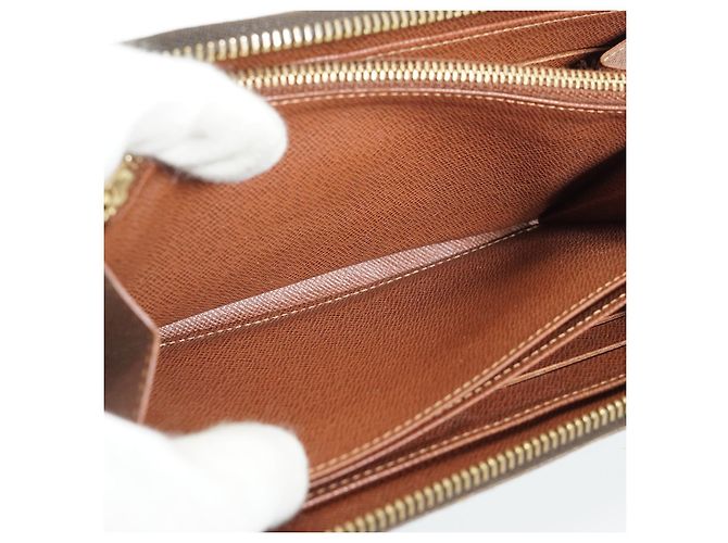 Louis Vuitton Portefeuille Zippy Long Monogram Marron - vue 13
