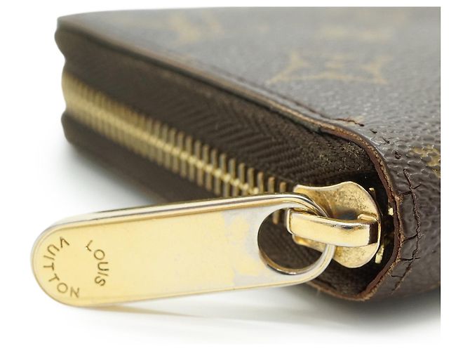 Louis Vuitton Portefeuille Zippy Long Monogram Marron - vue 7