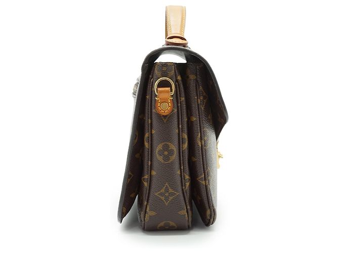 Louis Vuitton Monogram Pochette Metis MM Castaño - vista 5