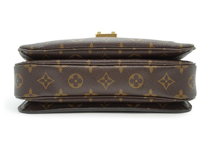 Louis Vuitton Monogram Pochette Metis MM Castaño - vista 6