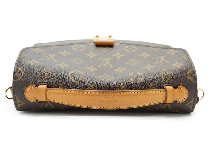 Louis Vuitton Monogram Pochette Metis MM Castaño - vista 9