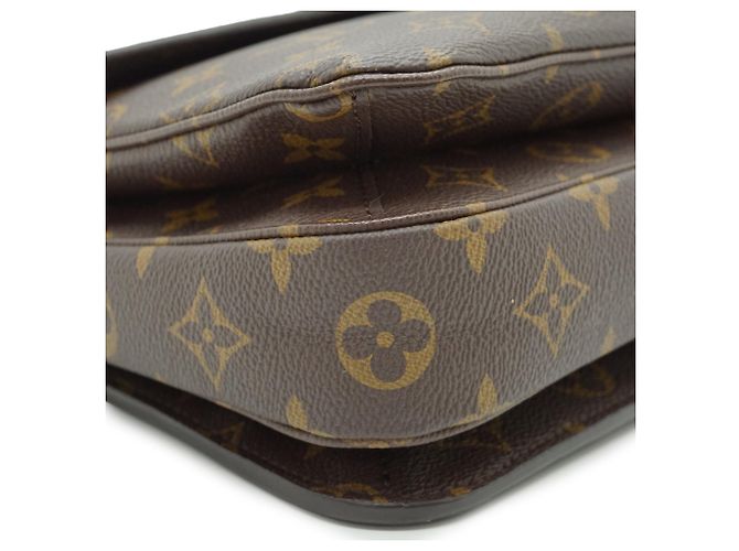 Louis Vuitton Monogram Pochette Metis MM Castaño - vista 7