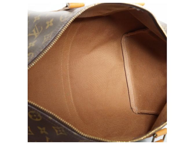 Louis Vuitton Vintage Monogram Keepall 45 Marron - vue 12