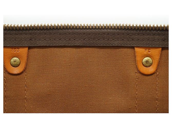 Louis Vuitton Vintage Monogram Keepall 45 Marron - vue 14
