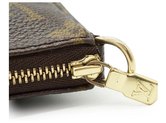 Louis Vuitton Monogram Pochette Accessoires Brown - view 11