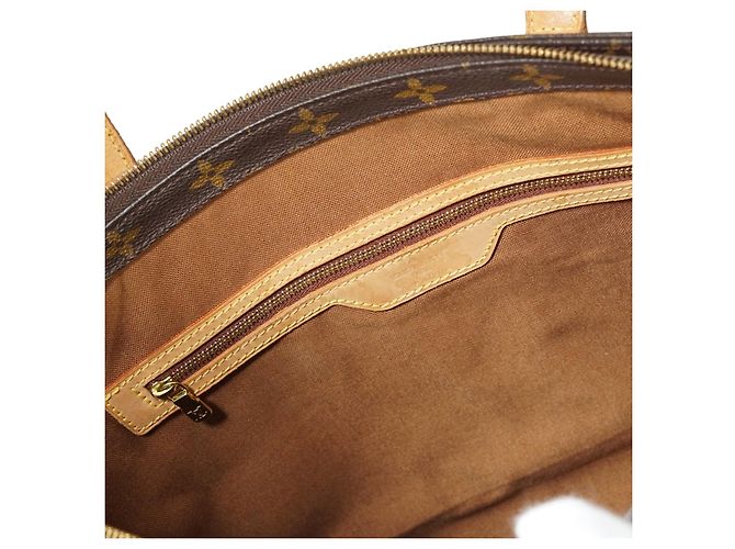 Louis Vuitton Monogram Cabas Mezzo Tote Brown - view 11