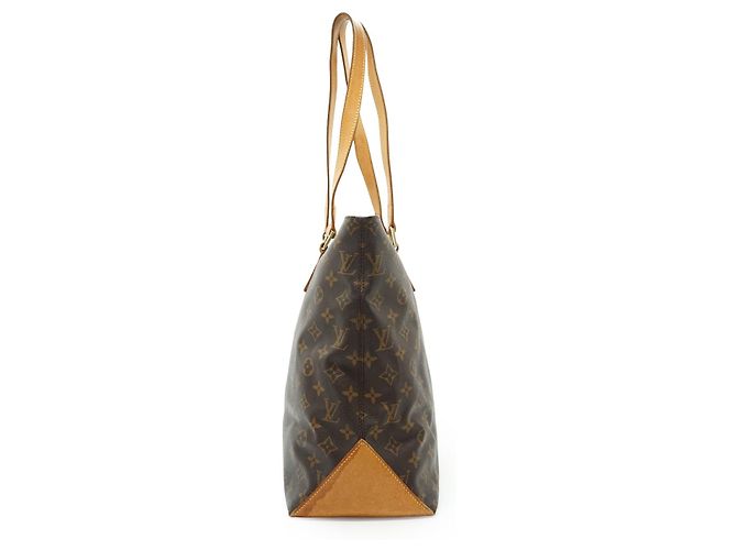 Louis Vuitton Monogram Cabas Mezzo Tote Brown - view 3