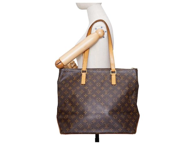 Louis Vuitton Monogram Cabas Mezzo Braun - Ansicht 17