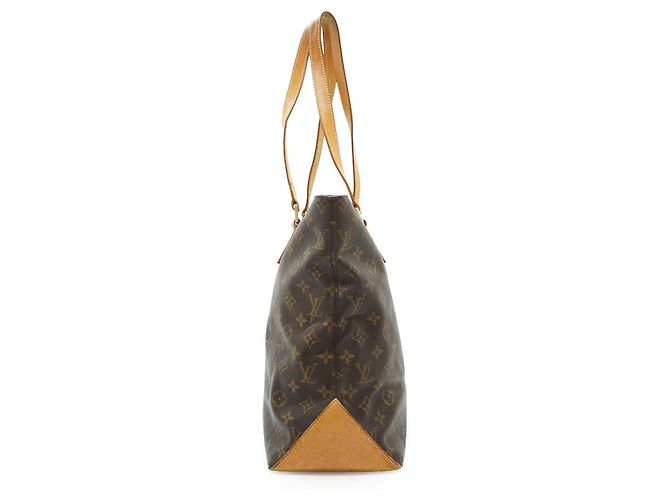 Louis Vuitton Monogram Cabas Mezzo Tote Brown - view 4