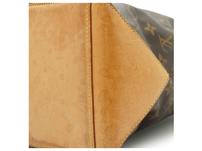 Louis Vuitton Monogram Cabas Mezzo Tote Brown - view 7