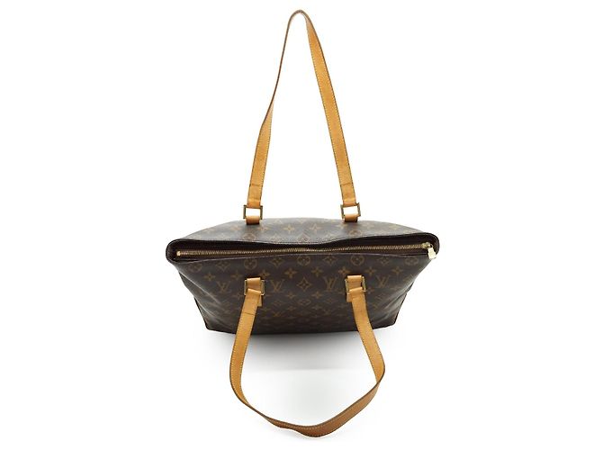 Louis Vuitton Monogram Cabas Mezzo Tote Brown - view 8